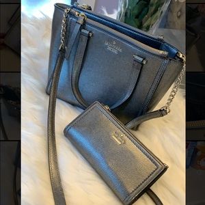 Kate Spade Mini Satchel & matching Wallet